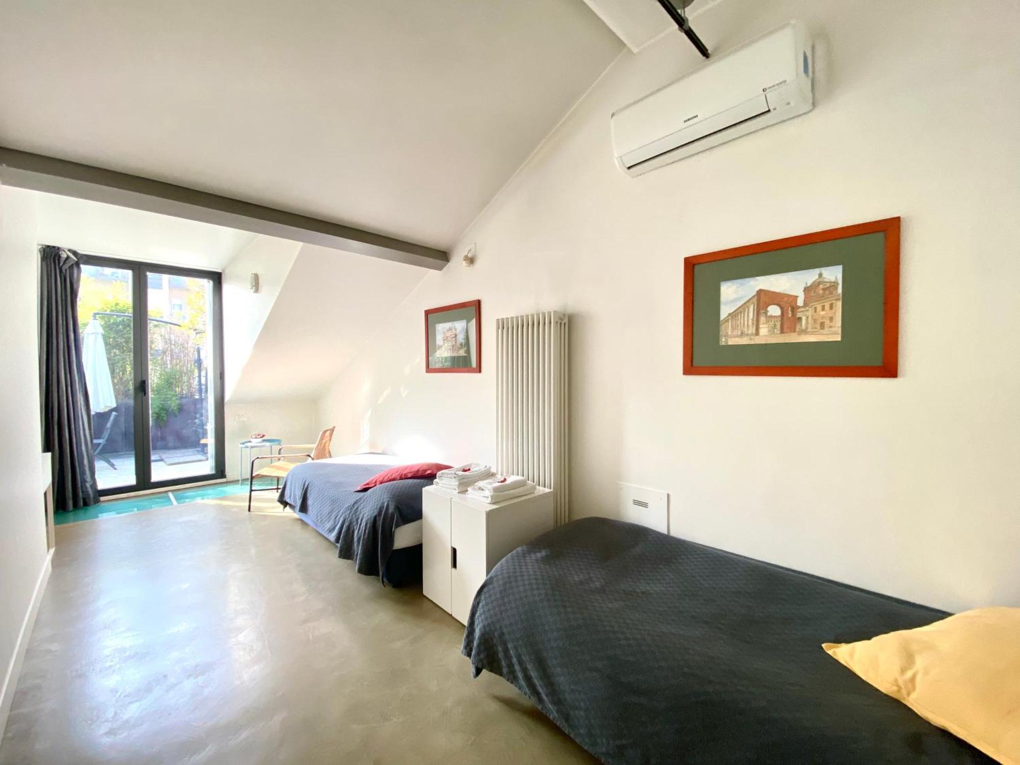 Appartamento Loft Sant Ambrogio With Terrance Milano Esterno foto